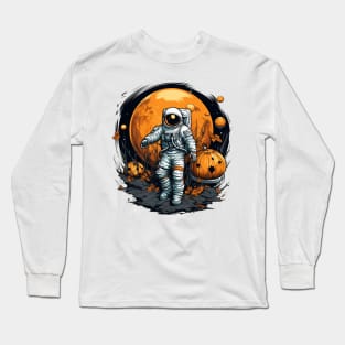 astronaut Halloween Long Sleeve T-Shirt